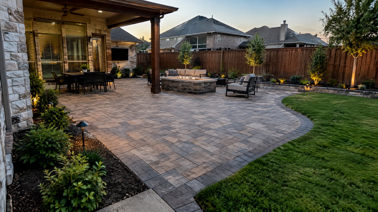 Paver Installation in Dallas, TX design inspiration in Dallas