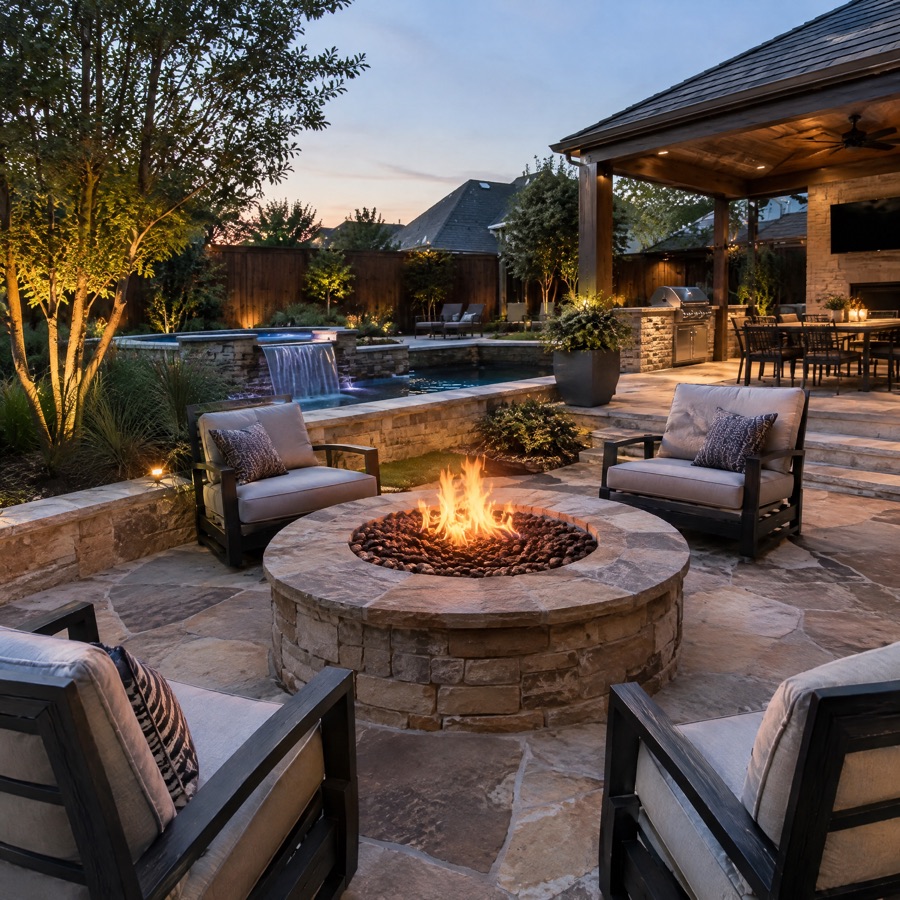 Design inspiration for Fire Pits & Fire Features in Dallas